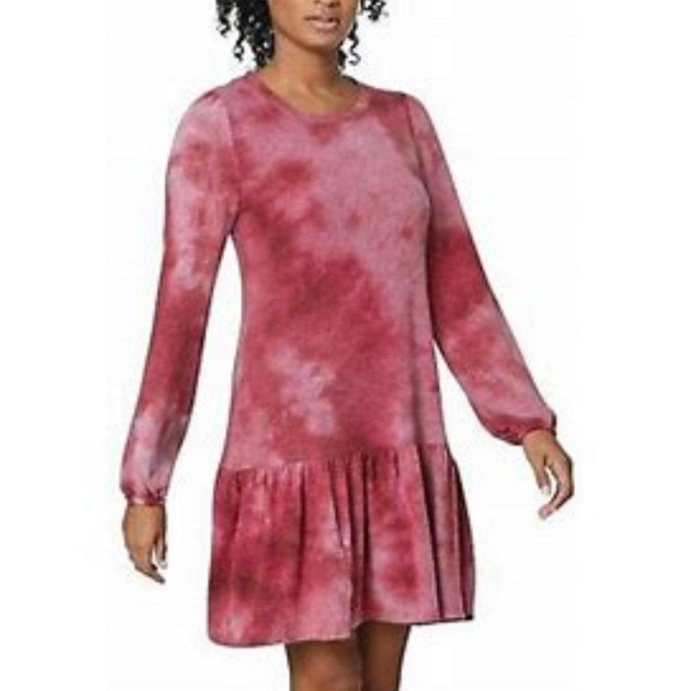 NWT Ultra Flirt Trendy Plus Size Tie-Dyed Dress 3X